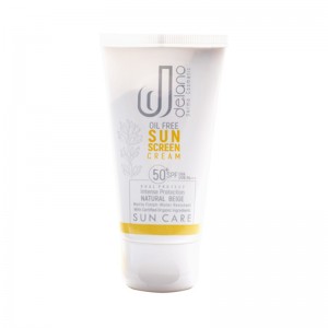 کرم ضد آفتاب رنگی پوست چرب دلانو 50ml(بژ طبیعی )