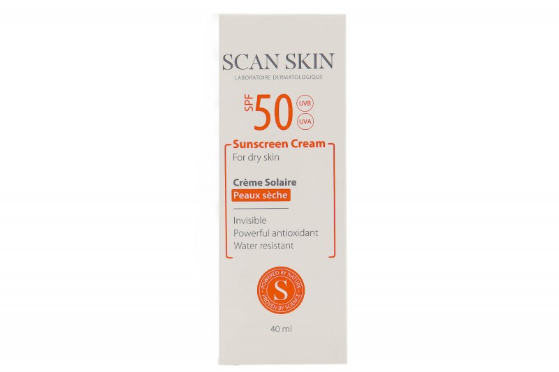 کرم ضد آفتاب اسکن اسکین پوست خشک 50 SPF حجم 40 میل